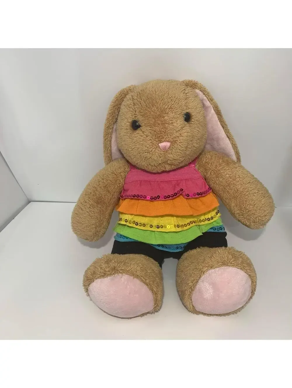 Build a Bear Workshop BAB W Brown Bunny Rabbit Plus